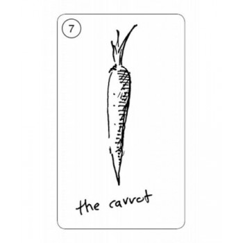 Carrot Cards Taro Kortos Schiffer Publishing